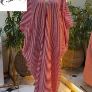 Striped Oversized Maxi Dress