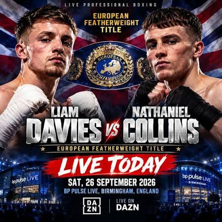 Davies vs. Collins Fight Card